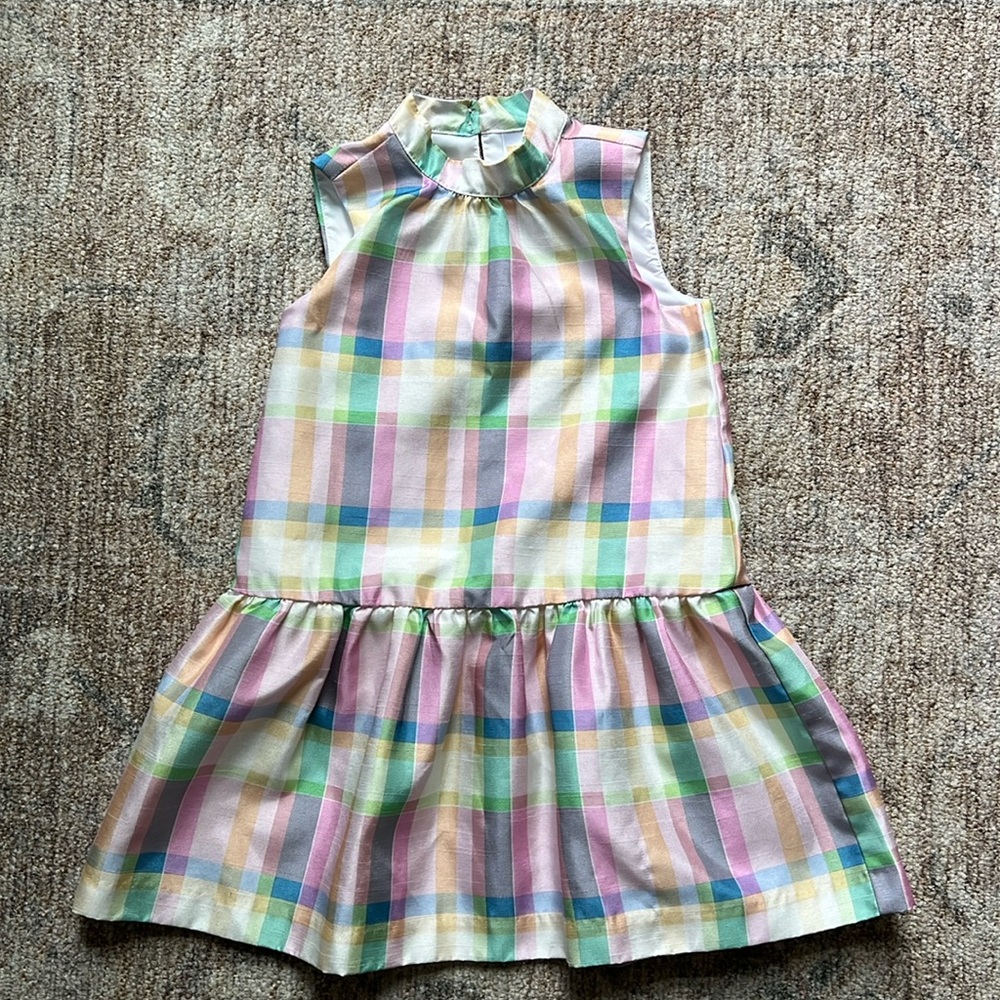 Gymboree plaid dress size 4T